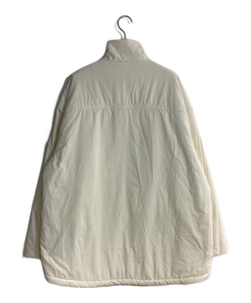 BEARDSLEY（ビアズリー）BEARDSLEY (ビアズリー) 《FRIPIER》中綿ジップビッグブルゾン アイボリー サイズ:FREEの古着・服飾アイテム