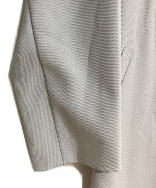 TRANS WORK（トランスワーク）TRANS WORK (トランスワーク) 【ウォッシャブル】エアロカルゼトレンチコート ブラウン サイズ:Mの古着・服飾アイテム