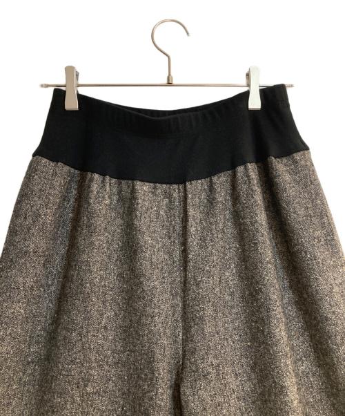 BEARDSLEY（ビアズリー）BEARDSLEY (ビアズリー) カラーネップツイードパンツ ブラック サイズ:Mの古着・服飾アイテム