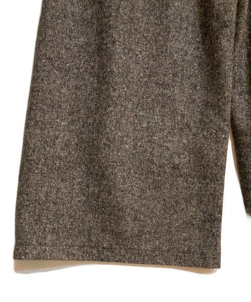 BEARDSLEY（ビアズリー）BEARDSLEY (ビアズリー) カラーネップツイードパンツ ブラック サイズ:Mの古着・服飾アイテム