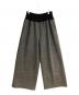 BEARDSLEY（ビアズリー）の古着「カラーネップツイードパンツ」｜ブラック