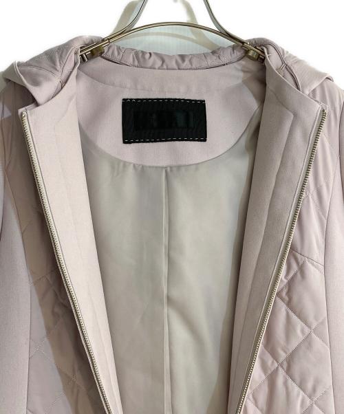 TO BE CHIC（トゥービーシック）TO BE CHIC (トゥービーシック) 光電子キルティング コート ピンク サイズ:40の古着・服飾アイテム