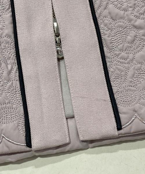 TO BE CHIC（トゥービーシック）TO BE CHIC (トゥービーシック) 光電子キルティング コート ピンク サイズ:40の古着・服飾アイテム