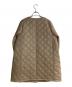 MACKINTOSH (マッキントッシュ) Tilbury Nocollar middle ティル キルティングコート ベージュ サイズ:38：30000円
