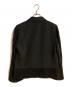 tricot COMME des GARCONS (トリココムデギャルソン) 異素材切替ジャケット ブラック サイズ:S：23000円