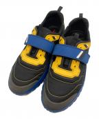 PRADA SPORTSプラダスポーツ）の古着「ストラップスニーカー」｜ブラック