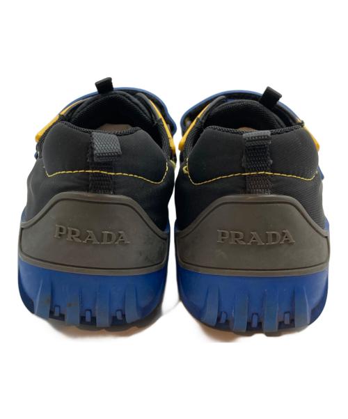 PRADA SPORTS（プラダスポーツ）PRADA SPORTS (プラダスポーツ) ストラップスニーカー ブラック サイズ:7 1/2の古着・服飾アイテム