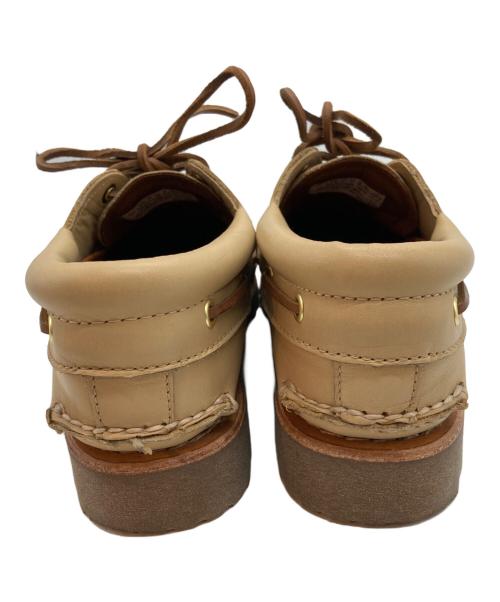 Timberland（ティンバーランド）Timberland (ティンバーランド) オーセンティック スリーアイ(3eye) ラグ ハンドソーン ボートシューズ ベージュ サイズ:25.5の古着・服飾アイテム