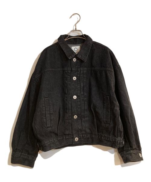 MARW UNITED ARROWS（マルゥ ユナイテッドアローズ）MARW UNITED ARROWS (マルゥ ユナイテッドアローズ) ブラックデニムジャケット ブラック サイズ:38の古着・服飾アイテム