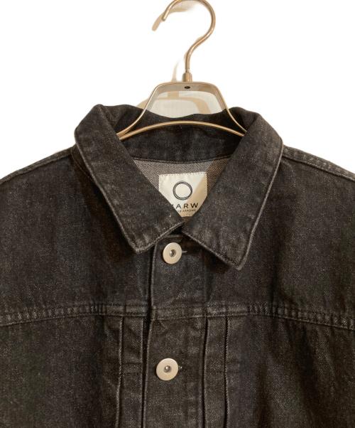 MARW UNITED ARROWS（マルゥ ユナイテッドアローズ）MARW UNITED ARROWS (マルゥ ユナイテッドアローズ) ブラックデニムジャケット ブラック サイズ:38の古着・服飾アイテム