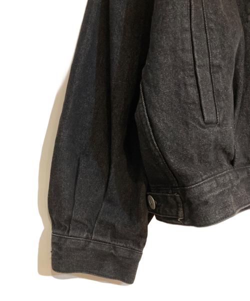 MARW UNITED ARROWS（マルゥ ユナイテッドアローズ）MARW UNITED ARROWS (マルゥ ユナイテッドアローズ) ブラックデニムジャケット ブラック サイズ:38の古着・服飾アイテム