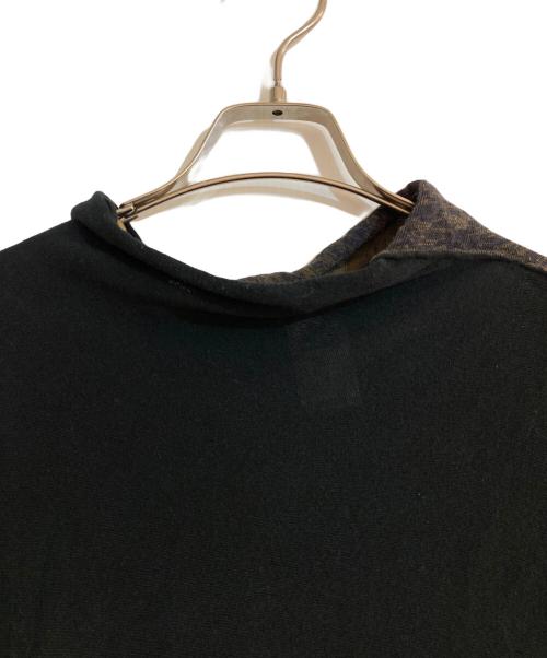 FUGA FUGA（フーガフーガ）FUGA FUGA (フーガフーガ) ドッキンニットワンピース ブラック サイズ:FREEの古着・服飾アイテム