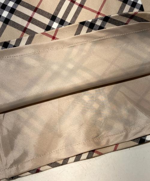 BURBERRY BLUE LABEL（バーバリー ブルー レーベル）BURBERRY BLUE LABEL (バーバリー ブルー レーベル) ノヴァチェックタイトワンピース ベージュ サイズ:36の古着・服飾アイテム