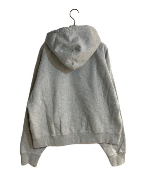 NIKE（ナイキ）NIKE (ナイキ) stussy (ステューシー) FLEECE ZIP HOODIE グレー サイズ:Mの古着・服飾アイテム