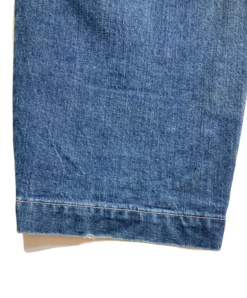 DESCENDANT（ディセンダント）DESCENDANT (ディセンダント) Galley Wide デニムパンツ インディゴ サイズ:3の古着・服飾アイテム