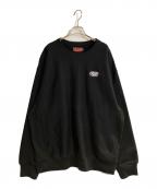BUDSPOOLバッズプール）の古着「APHRODITEGANGスウェット」｜ブラック