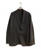 MACKINTOSHマッキントッシュ）の古着「【FLEX JERSEY】強撚ミニハウンドトゥースジャージーセットアップジャケット」｜グレー