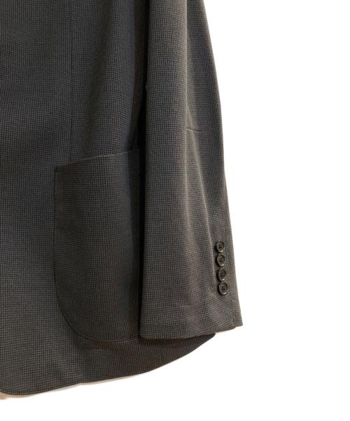 MACKINTOSH（マッキントッシュ）MACKINTOSH (マッキントッシュ) 【FLEX JERSEY】強撚ミニハウンドトゥースジャージーセットアップジャケット グレー サイズ:38の古着・服飾アイテム
