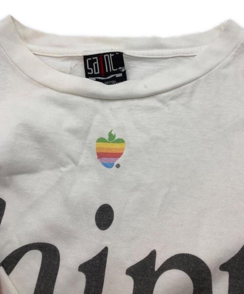 SAINT MICHAEL（セントマイケル）SAINT MICHAEL (セントマイケル) HEART SAINT / Tシャツ ホワイト サイズ:Lの古着・服飾アイテム