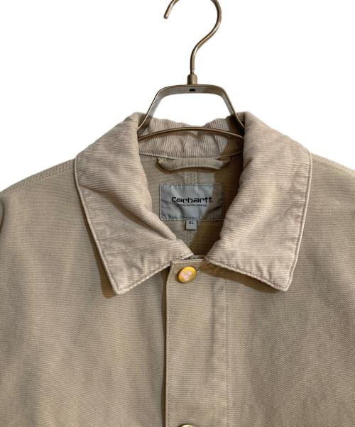Carhartt WIP（カーハート ワークインプログレス）Carhartt WIP (カーハート ワークインプログレス) MICHIGAN COAT ベージュ サイズ:XLの古着・服飾アイテム