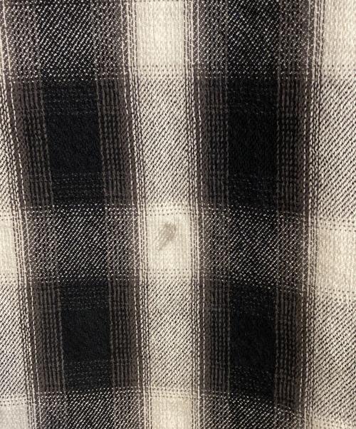 SAINT MICHAEL（セントマイケル）SAINT MICHAEL (セントマイケル) SHIRT PARKA / CHECK ブラック サイズ:Ｌの古着・服飾アイテム