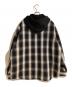 SAINT MICHAEL (セントマイケル) SHIRT PARKA / CHECK ブラック サイズ:Ｌ：40000円