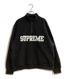 SUPREME（シュプリーム）の古着「26SS Shop Flag Half Zip Pullover」｜ブラック