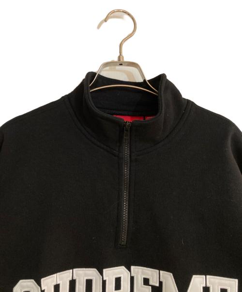 SUPREME（シュプリーム）SUPREME (シュプリーム) 26SS Shop Flag Half Zip Pullover ブラック サイズ:Mの古着・服飾アイテム