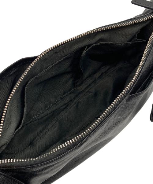 ear PAPILLONNER（イアパピヨネ）ear PAPILLONNER (イアパピヨネ) ミニスワローマチショルダーバッグ ブラックの古着・服飾アイテム