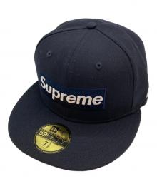 New Era×SUPREME（ニューエラ×シュプリーム）の古着「MLB Teams Box Logo CAP」｜ネイビー