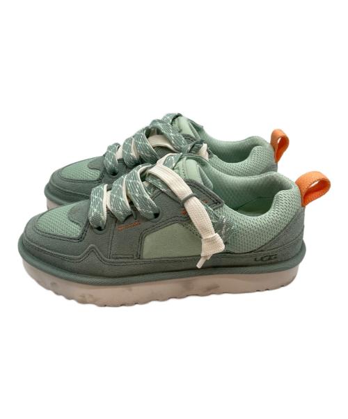 UGG（アグ）UGG (アグ) ローローメルスニーカー グリーン サイズ:US 7の古着・服飾アイテム
