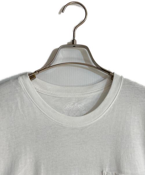 CHROME HEARTS（クロムハーツ）CHROME HEARTS (クロムハーツ) バックアーチロゴTシャツ ホワイト サイズ:Ｌの古着・服飾アイテム