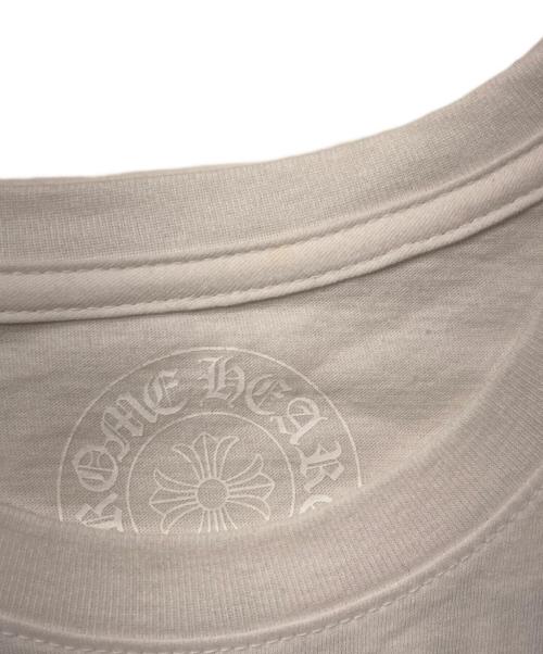 CHROME HEARTS（クロムハーツ）CHROME HEARTS (クロムハーツ) バックアーチロゴTシャツ ホワイト サイズ:Ｌの古着・服飾アイテム