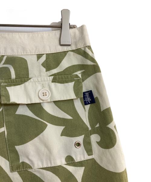 stussy（ステューシー）stussy (ステューシー) オールドトータルパターンボードショーツ グリーン サイズ:W34の古着・服飾アイテム