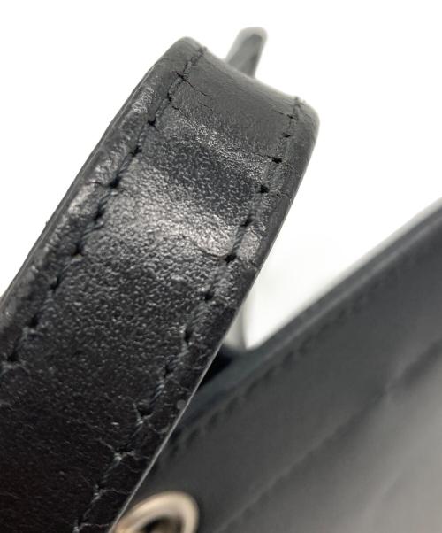 COMME des GARCONS COMME des GARCONS（コムデギャルソン コムデギャルソン）COMME des GARCONS COMME des GARCONS (コムデギャルソン コムデギャルソン) ボンデッドレザーファイバートートバッグ ブラックの古着・服飾アイテム