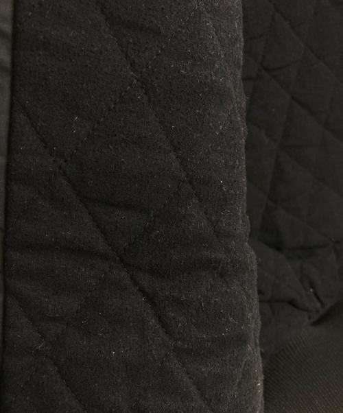 DIESEL（ディーゼル）DIESEL (ディーゼル) J-BULC－PATCH JACKET ワッペンナイロンスタジャン ブラック サイズ:Ｌの古着・服飾アイテム