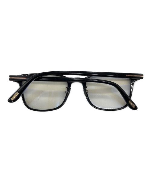 TOM FORD（トムフォード）TOM FORD (トムフォード) ウェリントン ブルーライトカットメガネ ブラック サイズ:52□20の古着・服飾アイテム