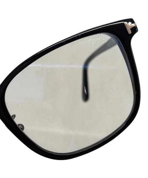 TOM FORD（トムフォード）TOM FORD (トムフォード) ウェリントン ブルーライトカットメガネ ブラック サイズ:52□20の古着・服飾アイテム