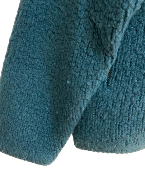 TOMORROW LAND tricot（トゥモローランド トリコ）TOMORROW LAND tricot (トゥモローランド トリコ) ウールカシミヤ パイルニット ジップアップブルゾン グリーン サイズ:Mの古着・服飾アイテム