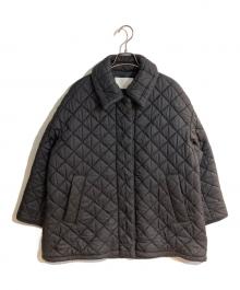 BALLSEY（ボールジィ）の古着「パフィキルティング ステンカラーコート」｜ブラック