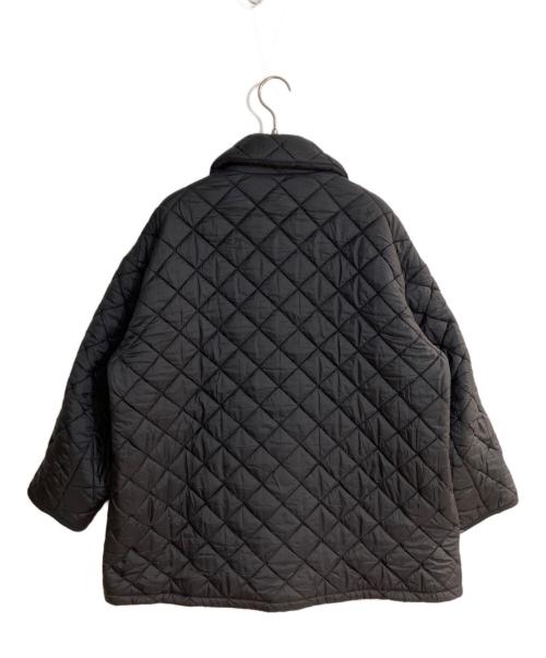 BALLSEY（ボールジィ）BALLSEY (ボールジィ) パフィキルティング ステンカラーコート ブラック サイズ:36の古着・服飾アイテム