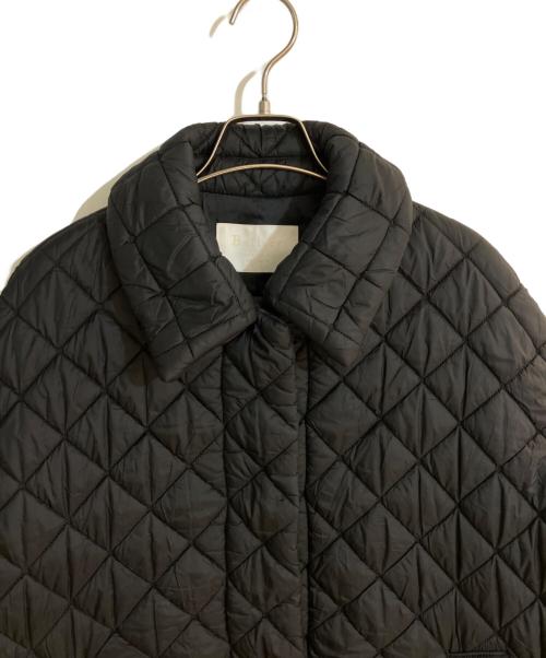 BALLSEY（ボールジィ）BALLSEY (ボールジィ) パフィキルティング ステンカラーコート ブラック サイズ:36の古着・服飾アイテム