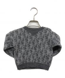 baby Dior（ベビーディオール）の古着「カシミヤブレンドニット」｜グレー