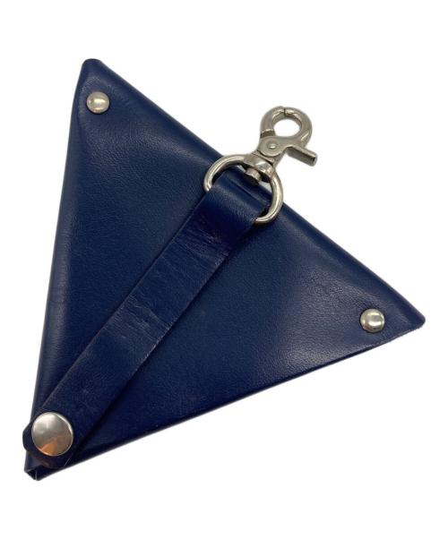 TOGA VIRILIS（トーガ ビリリース）TOGA VIRILIS (トーガ ビリリース) トライアングルコインケース ブルーの古着・服飾アイテム