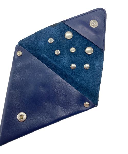 TOGA VIRILIS（トーガ ビリリース）TOGA VIRILIS (トーガ ビリリース) トライアングルコインケース ブルーの古着・服飾アイテム