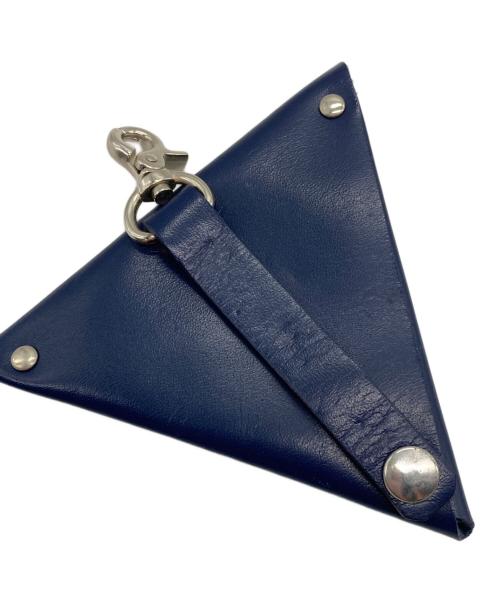 TOGA VIRILIS（トーガ ビリリース）TOGA VIRILIS (トーガ ビリリース) トライアングルコインケース ブルーの古着・服飾アイテム