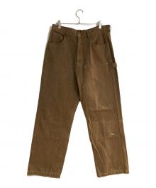 WIND AND SEA（ウィンダンシー）の古着「DUCK CANVAS D.KNEE PAINTER PT/ダックキャンバス」｜ブラウン