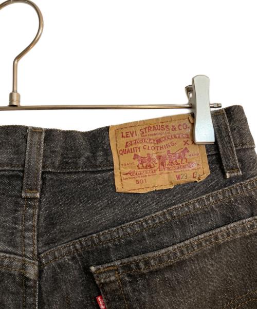 LEVI'S（リーバイス）LEVI'S (リーバイス) USA製先染めブラックデニムパンツ インディゴ サイズ:W29×L34の古着・服飾アイテム