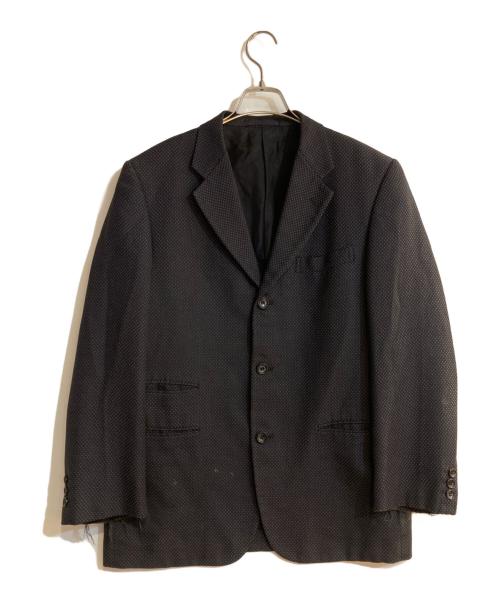 COMME des GARCONS HOMME（コムデギャルソン オム）COMME des GARCONS HOMME (コムデギャルソン オム) テーラードジャケット ブラック サイズ:Sの古着・服飾アイテム