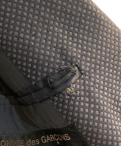 COMME des GARCONS HOMME（コムデギャルソン オム）COMME des GARCONS HOMME (コムデギャルソン オム) テーラードジャケット ブラック サイズ:Sの古着・服飾アイテム